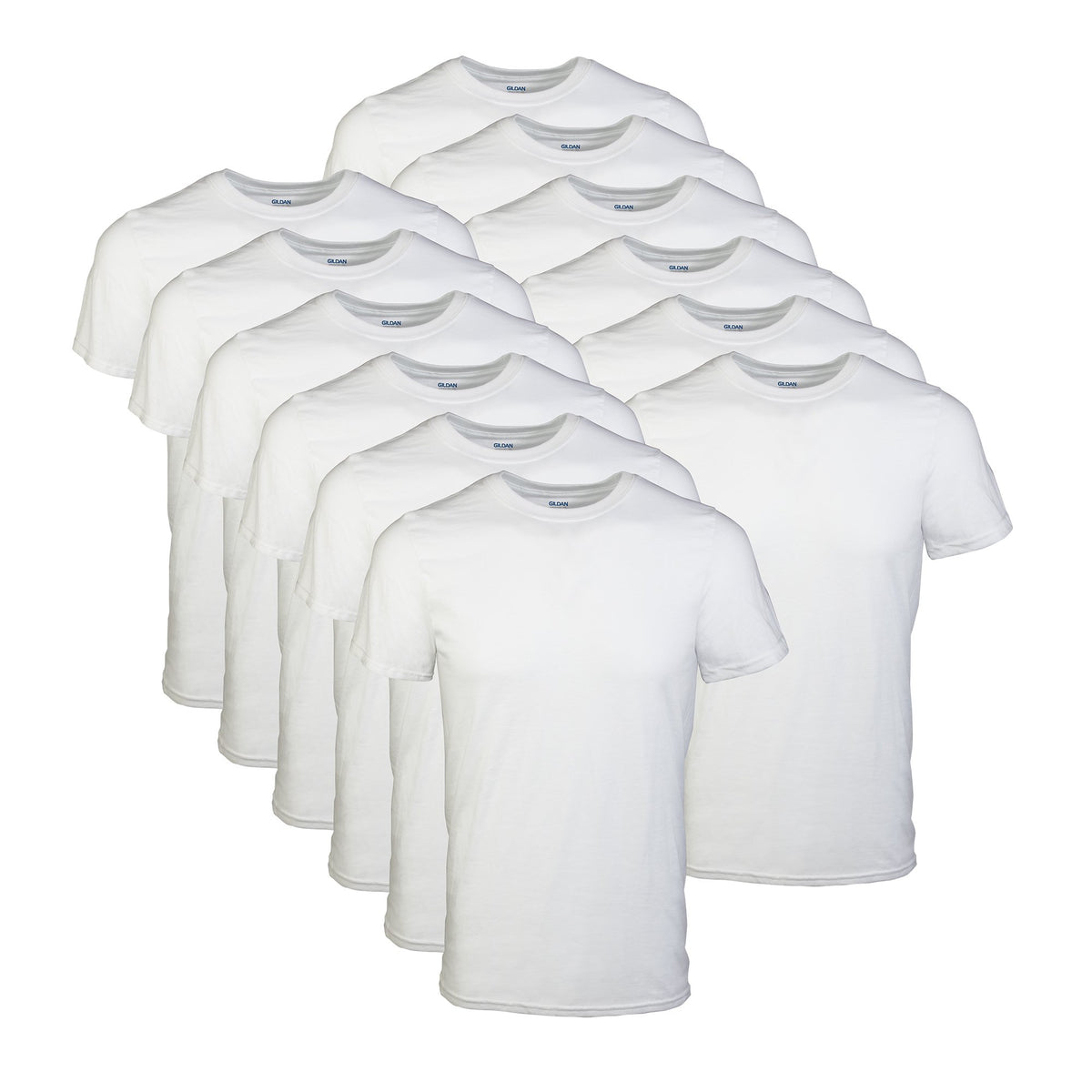 Camiseta masculina básica de algodão com modelagem confortável