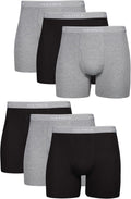 Cueca boxer masculina de tecido macio com cós elástico