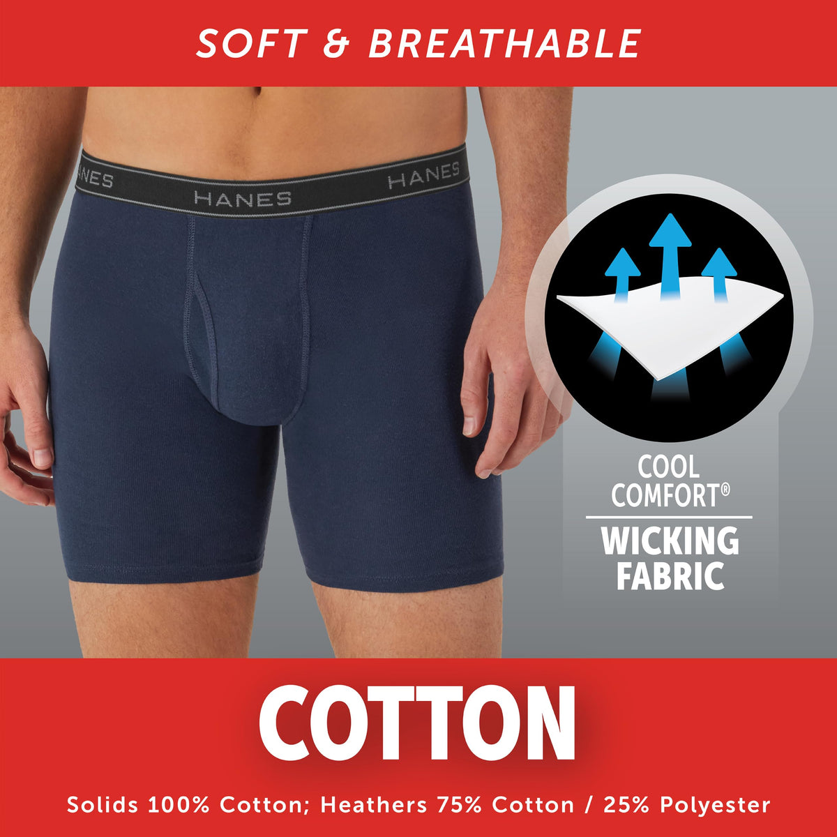 Cueca Boxer Masculina – Confortável, Macia e Ajuste Perfeito