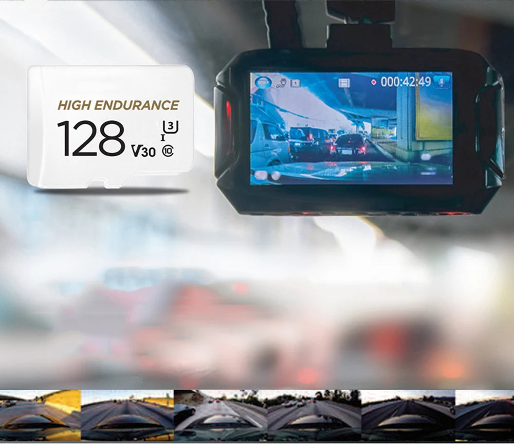 Cartão micro SD personalizado com logo OEM, corpo plástico, capacidades de 32GB a 256GB para tablet