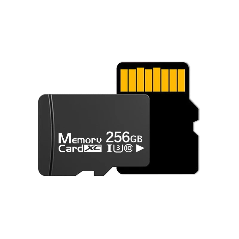 Cartão micro SD personalizado com logo OEM, corpo plástico, capacidades de 32GB a 256GB para tablet