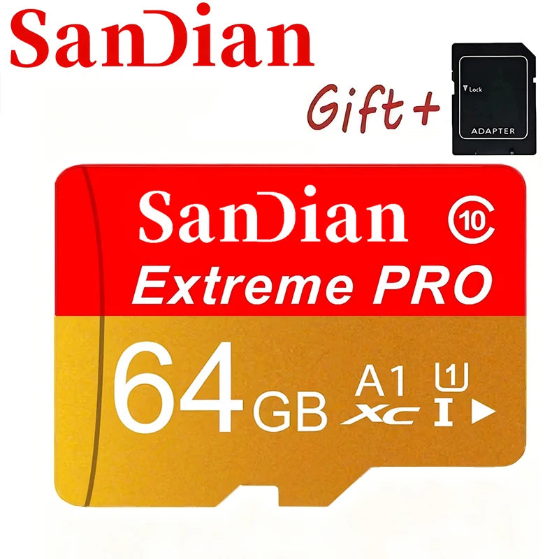 Cartão micro SD Elite V60 de 128GB para câmera corporal, desktop e console de jogos