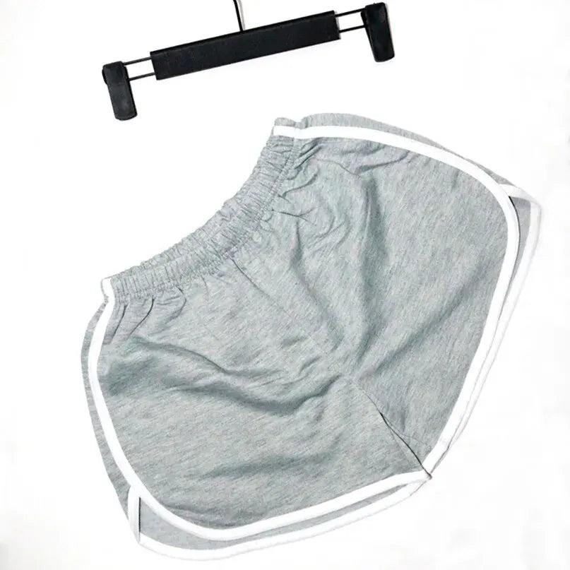 Shorts de verão femininos finos e soltos para corrida, academia e uso diário
