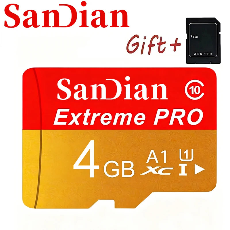 Cartão de memória micro TF SD Elite V60 de 128GB para câmera corporal e desktop